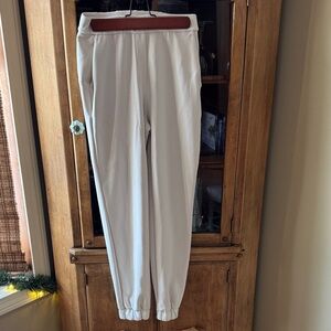 Lululemon Cream Jogger Pants